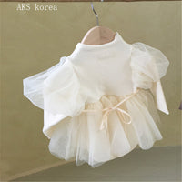 Load image into Gallery viewer, Baby Kid Girls Solid Color Rompers And Dresses Wholesale 220613413
