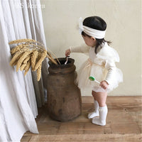 Load image into Gallery viewer, Baby Kid Girls Solid Color Rompers And Dresses Wholesale 220613413
