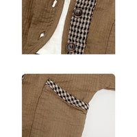 Load image into Gallery viewer, Baby Kid Unisex Checked Jackets Outwears Wholesale 220613418
