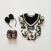Load image into Gallery viewer, Baby Kid Girls Flower Print Rompers And Dresses Wholesale 220613422
