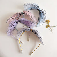 Load image into Gallery viewer, Girls Polka dots Bow Accessories Headwear Wholesale 220613423
