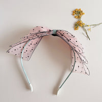 Load image into Gallery viewer, Girls Polka dots Bow Accessories Headwear Wholesale 220613423
