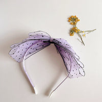 Load image into Gallery viewer, Girls Polka dots Bow Accessories Headwear Wholesale 220613423
