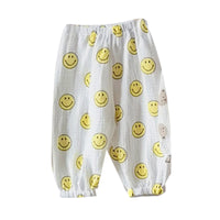 Load image into Gallery viewer, Baby Kid Girls Fruit Animals Expression Print Pants Wholesale 220613435
