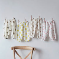 Load image into Gallery viewer, Baby Kid Girls Fruit Animals Expression Print Pants Wholesale 220613435
