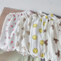 Load image into Gallery viewer, Baby Kid Girls Fruit Animals Expression Print Pants Wholesale 220613435
