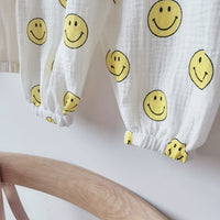 Load image into Gallery viewer, Baby Kid Girls Fruit Animals Expression Print Pants Wholesale 220613435
