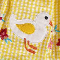 Load image into Gallery viewer, Baby Kid Girls Flower Checked Animals Embroidered Dresses Wholesale 220613444
