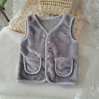 Load image into Gallery viewer, Baby Kid Unisex Solid Color Vests&amp;Waistcoats Wholesale 22061348
