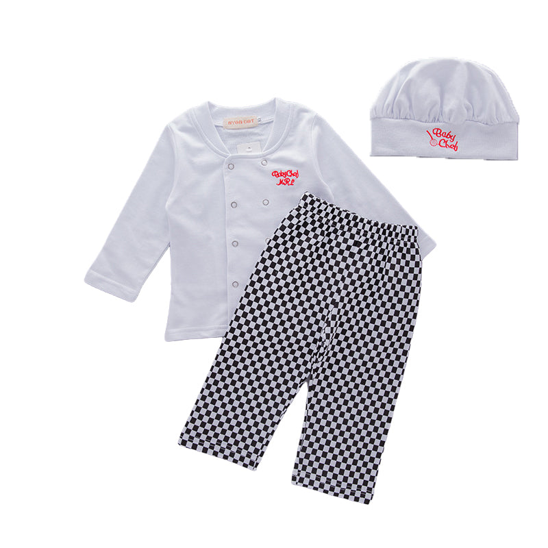 2 Pieces Set Baby Kid Unisex Letters Jackets Outwears Hats And Checked Pants Wholesale 22061604