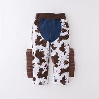 Load image into Gallery viewer, 5 Pieces Set Baby Kid Boys Solid Color Shirts And Vests Waistcoats And Print Pants And Scarves And Hats Wholesale 220616101
