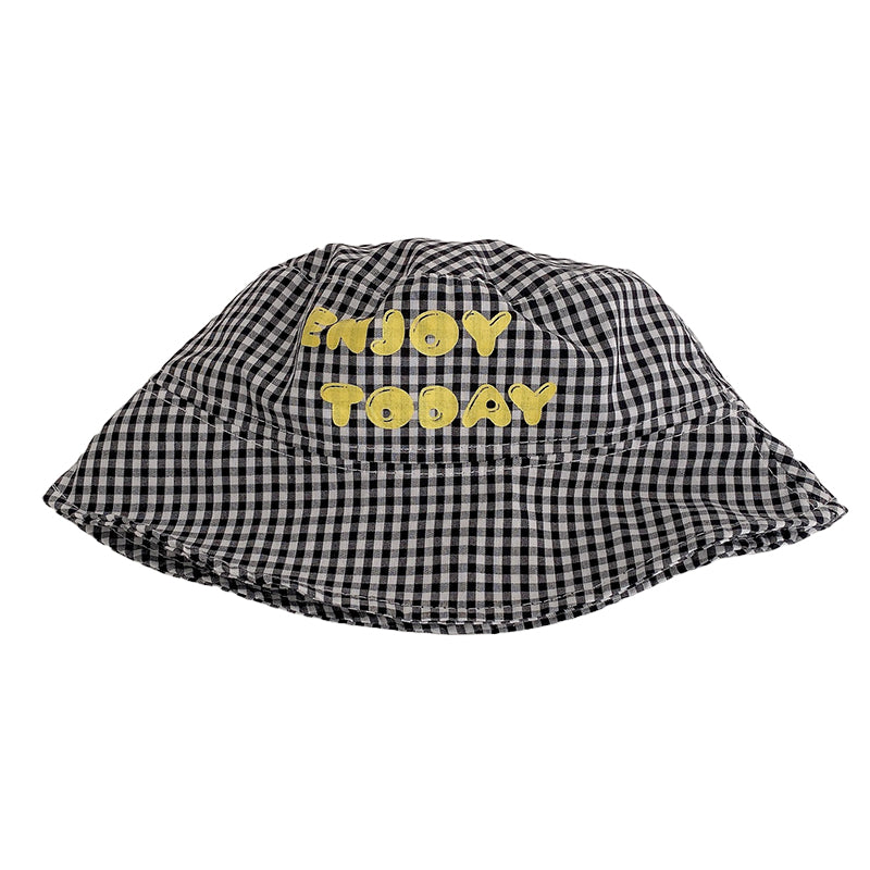 Baby Unisex Letters Checked Print Hats Wholesale 220616271