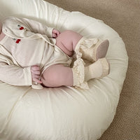 Load image into Gallery viewer, 2 Pieces Set Baby Unisex Solid Color Cardigan And Rompers Wholesale 220616460
