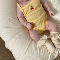 Load image into Gallery viewer, 2 Pieces Set Baby Unisex Solid Color Cardigan And Rompers Wholesale 220616460
