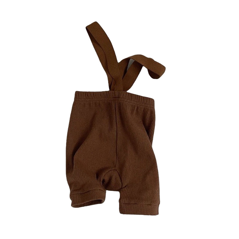 Baby Unisex Solid Color Jumpsuits Wholesale 220616467