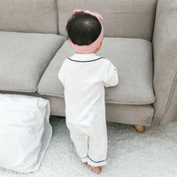 Load image into Gallery viewer, Baby Unisex Striped Cartoon Print Jumpsuits Sleepwears Wholesale 220620104
