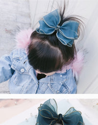 Load image into Gallery viewer, Girls Bow Accessories Headwear Wholesale 220620114

