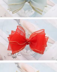Load image into Gallery viewer, Girls Bow Accessories Headwear Wholesale 220620114
