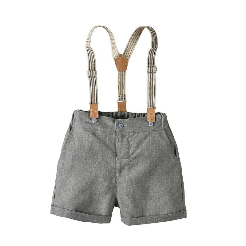 Baby Kid Boys Solid Color Rompers Wholesale 220620122