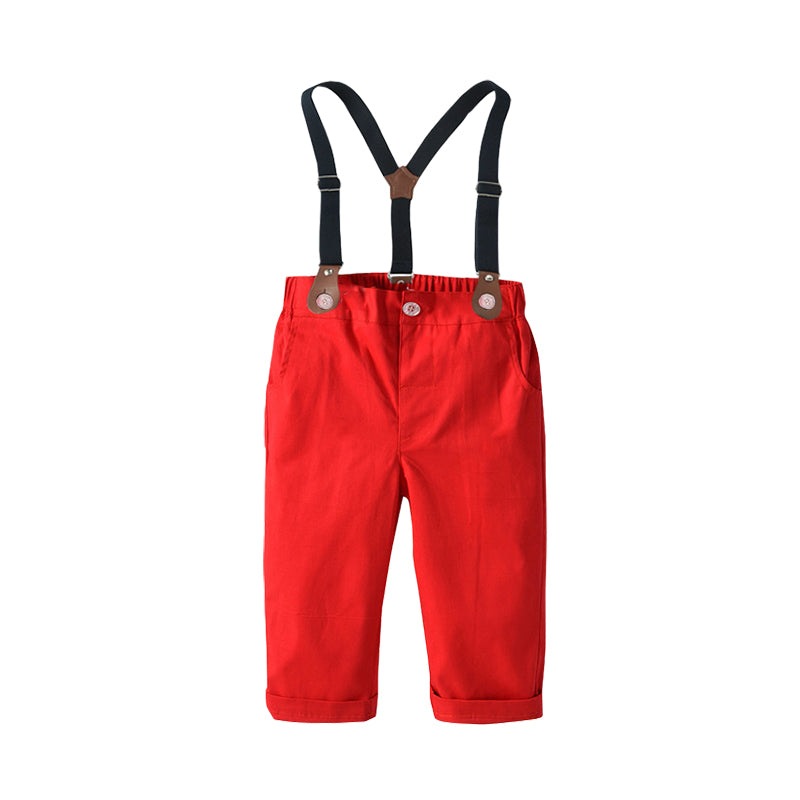 Baby Kid Girls Solid Color Jumpsuits Wholesale 220620123