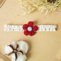 Load image into Gallery viewer, Girls Color-blocking Flower Embroidered Accessories Headwear Wholesale 220620130
