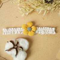 Load image into Gallery viewer, Girls Color-blocking Flower Embroidered Accessories Headwear Wholesale 220620130
