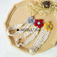 Load image into Gallery viewer, Girls Color-blocking Flower Embroidered Accessories Headwear Wholesale 220620130
