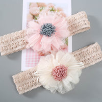 Load image into Gallery viewer, Girls Color-blocking Flower Embroidered Accessories Headwear Wholesale 220620131
