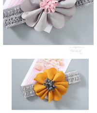 Load image into Gallery viewer, Girls Color-blocking Flower Embroidered Accessories Headwear Wholesale 220620131
