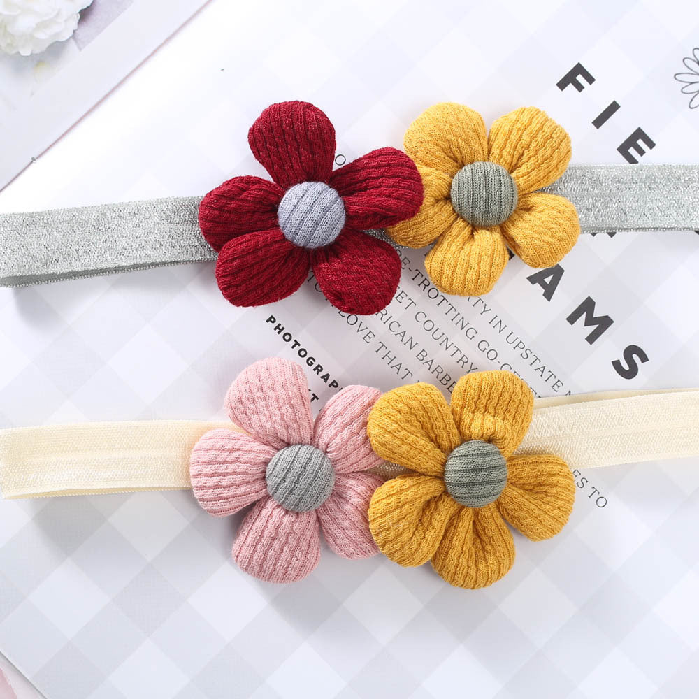 Girls Flower Embroidered Accessories Headwear Wholesale 220620134