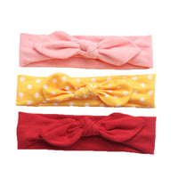 Load image into Gallery viewer, Girls Solid Color Striped Polka dots Print Accessories Headwear Wholesale 220620139
