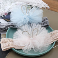 Load image into Gallery viewer, Girls Bow Lace Embroidered Accessories Headwear Wholesale 220620160
