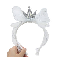 Load image into Gallery viewer, Girls Bow Lace Embroidered Accessories Headwear Wholesale 220620162
