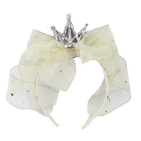 Load image into Gallery viewer, Girls Bow Lace Embroidered Accessories Headwear Wholesale 220620162
