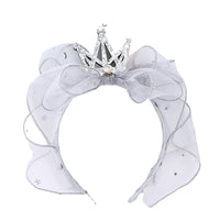 Load image into Gallery viewer, Girls Bow Lace Embroidered Accessories Headwear Wholesale 220620162
