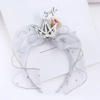 Load image into Gallery viewer, Girls Bow Lace Embroidered Accessories Headwear Wholesale 220620162
