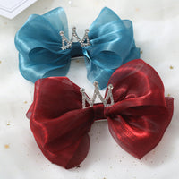 Load image into Gallery viewer, Girls Solid Color Bow Accessories Headwear Wholesale 220620164
