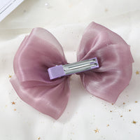 Load image into Gallery viewer, Girls Solid Color Bow Accessories Headwear Wholesale 220620164
