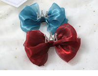 Load image into Gallery viewer, Girls Solid Color Bow Accessories Headwear Wholesale 220620164
