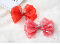 Load image into Gallery viewer, Girls Solid Color Bow Accessories Headwear Wholesale 220620164
