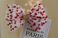 Load image into Gallery viewer, Girls Love heart Lace Embroidered Accessories Headwear Wholesale 220620168
