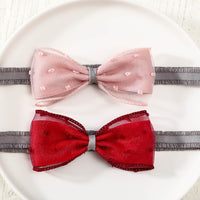 Load image into Gallery viewer, Girls Color-blocking Bow Accessories Headwear Wholesale 220620176
