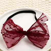 Load image into Gallery viewer, Girls Solid Color Bow Accessories Headwear Wholesale 220620196
