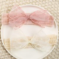 Load image into Gallery viewer, Girls Solid Color Bow Accessories Headwear Wholesale 220620196
