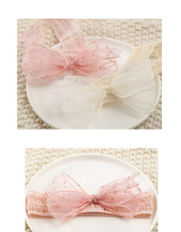 Load image into Gallery viewer, Girls Solid Color Bow Accessories Headwear Wholesale 220620196
