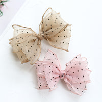 Load image into Gallery viewer, Girls Polka dots Bow Accessories Headwear Wholesale 220620199
