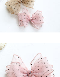 Load image into Gallery viewer, Girls Polka dots Bow Accessories Headwear Wholesale 220620199
