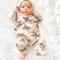 Load image into Gallery viewer, Baby Unisex Animals Print Jumpsuits Wholesale 220620200
