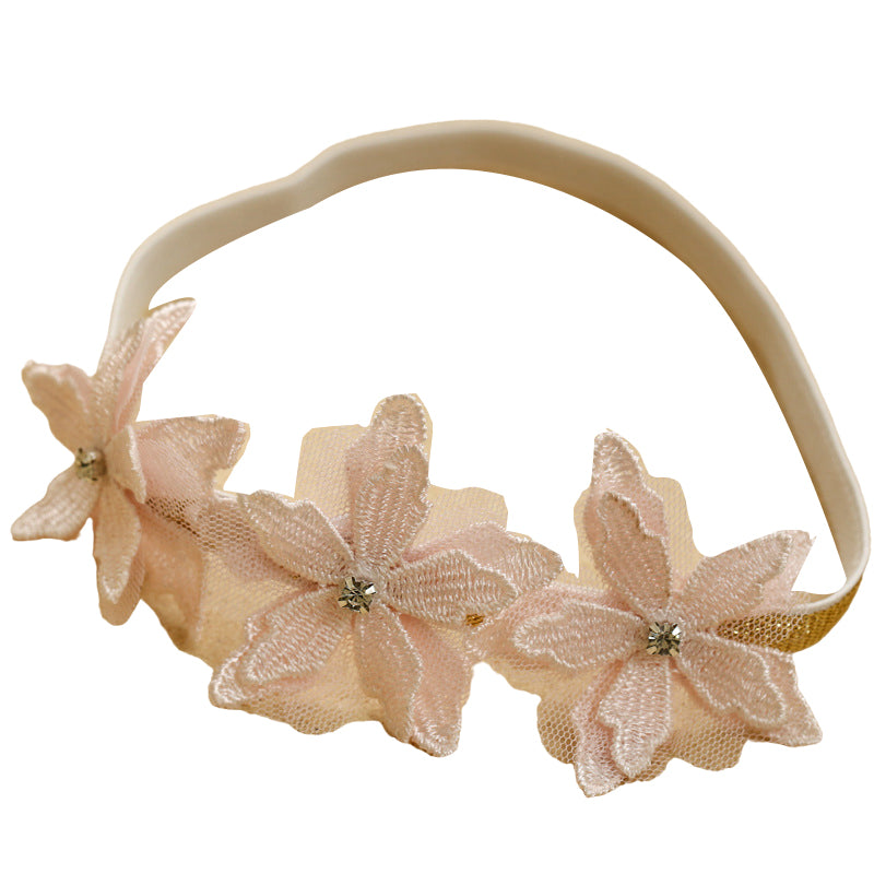 Baby Girls Flower Lace Accessories Headwear Wholesale 220620202