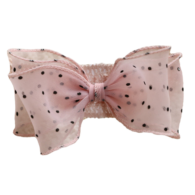 Girls Polka dots Bow Accessories Headwear Wholesale 220620203